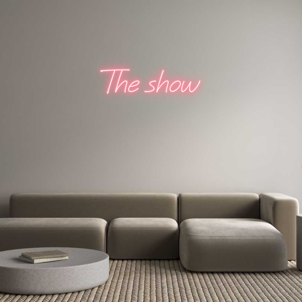 Neon personalizado: The show