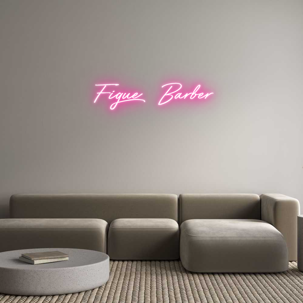 Neon personalizado: Figue Barber