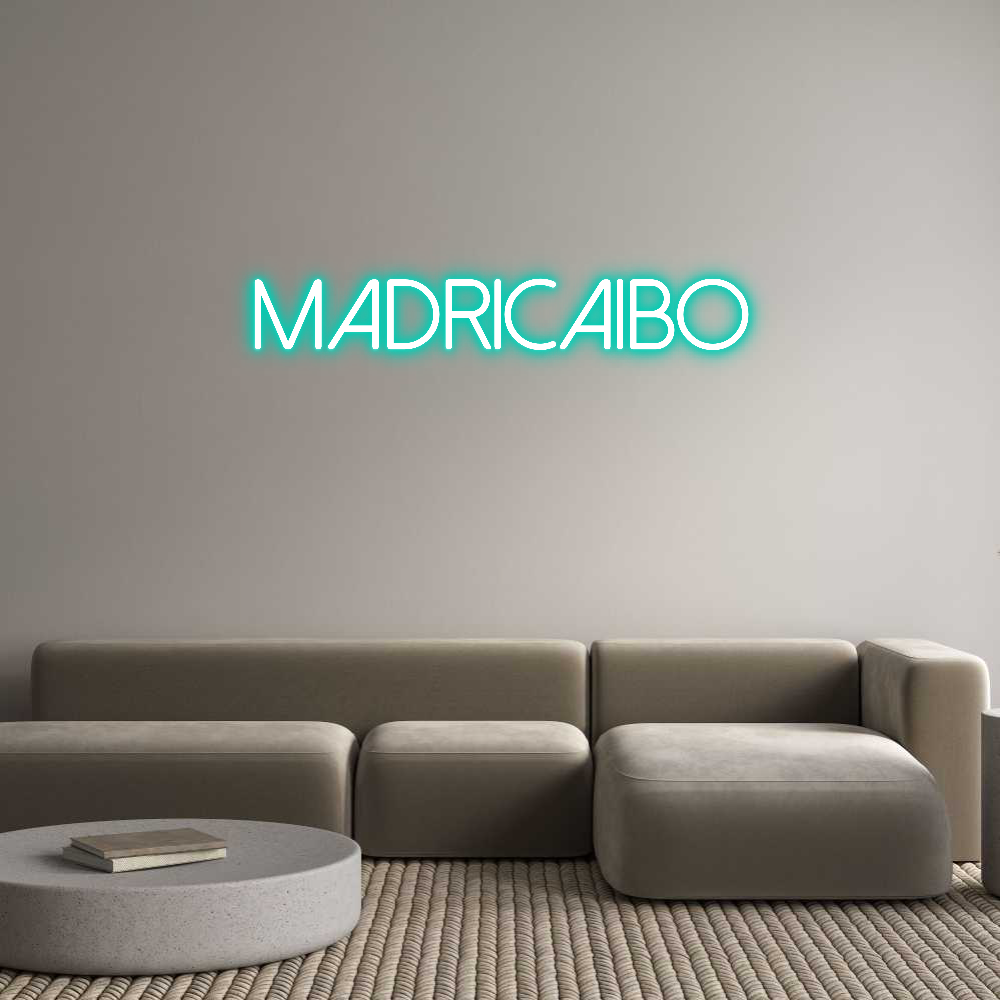 Neon personalizado: Madricaibo