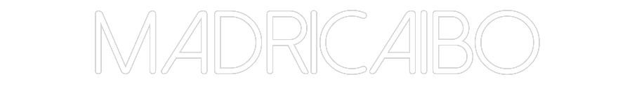 Neon personalizado: Madricaibo
