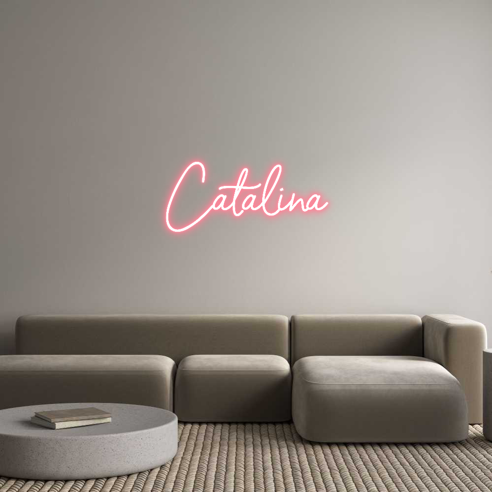 Neon personalizado: Catalina