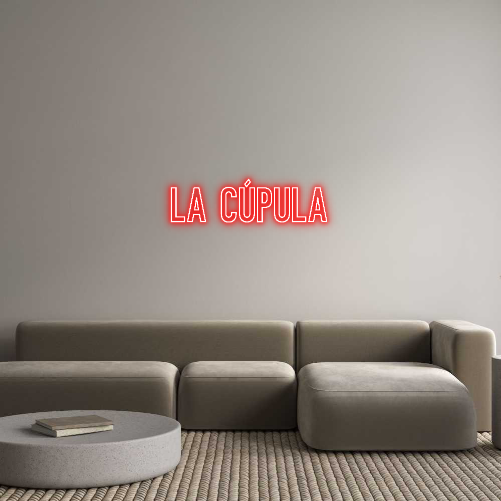 Neon personalizado: La Cúpula