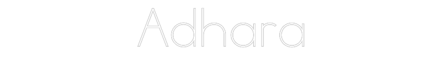 Neon personalizado: Adhara