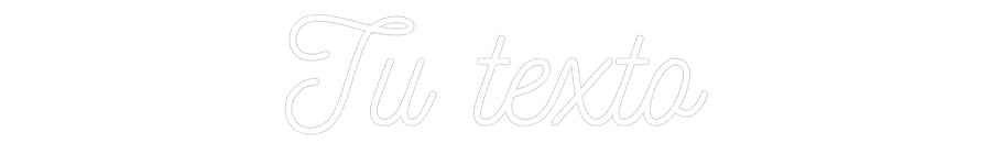 Neon personalizado: Tu texto