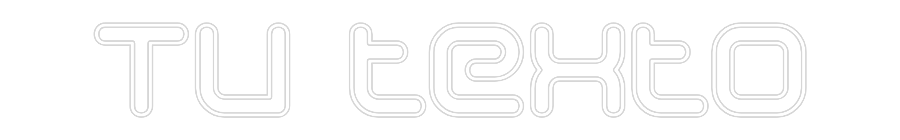 Neon personalizado: Tu texto