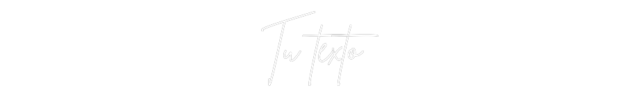 Neon personalizado: Tu texto