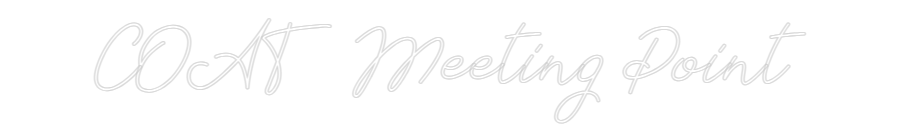 Neon personalizado: COAT Meeting ...