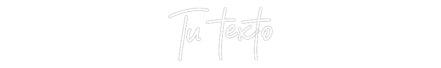 Neon personalizado: Tu texto