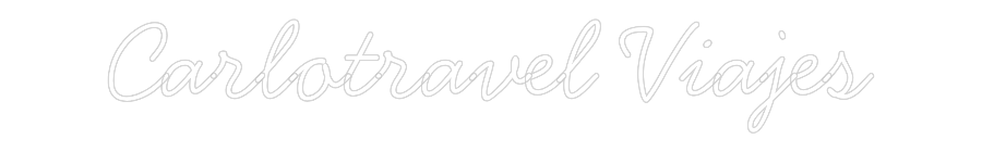 Neon personalizado: Carlotravel V...