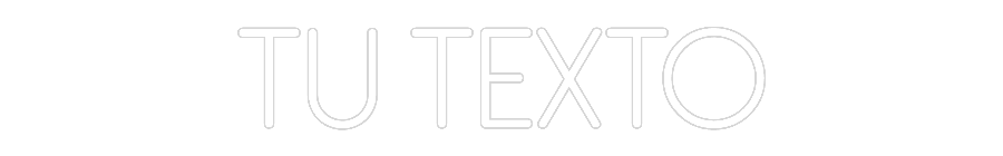 Neon personalizado: Tu texto