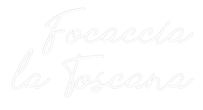 Neon personalizado: Focaccia
la ...