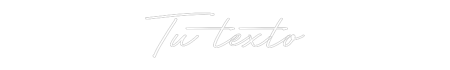 Neon personalizado: Tu texto
