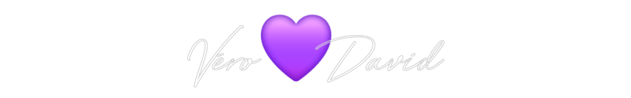 Neon personalizado: Véro💜David