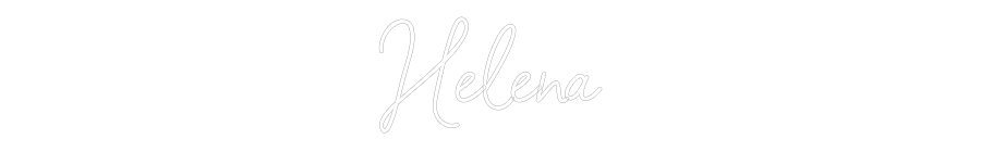 Neon personalizado: Helena
