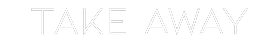Neon personalizado: Take Away
