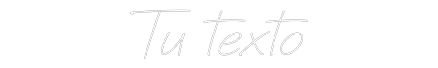 Neon personalizado: Tu texto