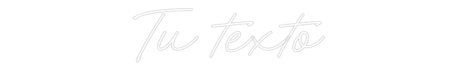 Neon personalizado: Tu texto