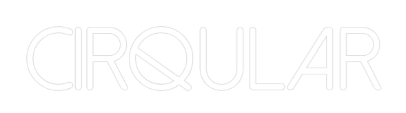 Neon personalizado: CIRQULAR