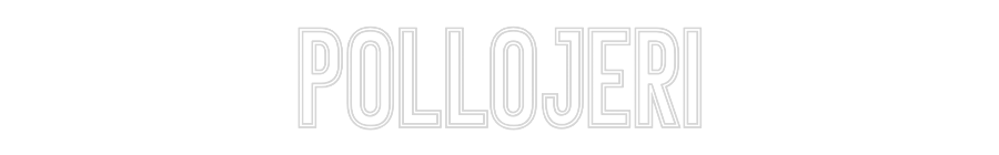 Neon personalizado: PolloJeri