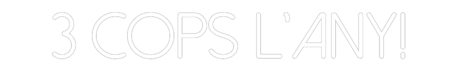 Neon personalizado: 3 cops l’any!