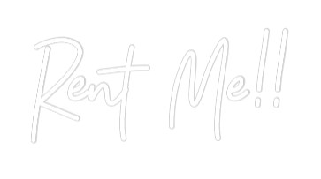 Neon personalizado: Rent Me!!