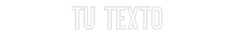 Neon personalizado: Tu texto