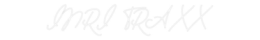 Neon personalizado: INRI TRAXX