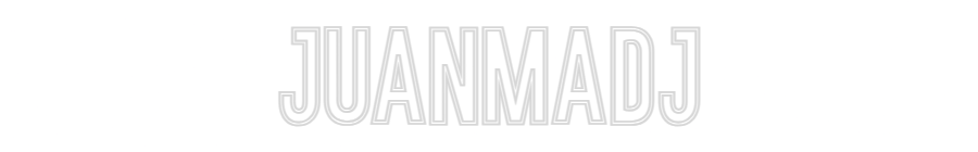 Neon personalizado: Juanmadj