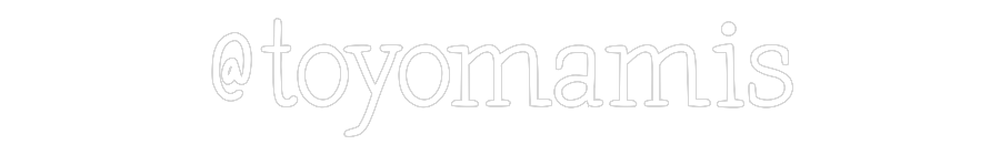 Neon personalizado: @toyomamis