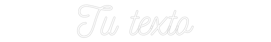 Neon personalizado: Tu texto