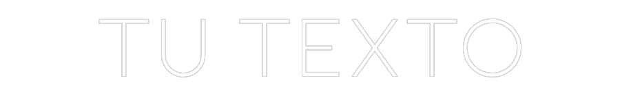Neon personalizado: Tu texto