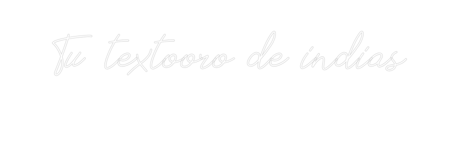 Neon personalizado: Tu textooro d...