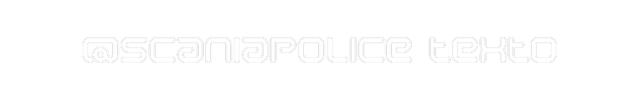 Neon personalizado: @scaniapolice...