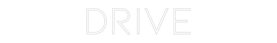 Neon personalizado: DRIVE