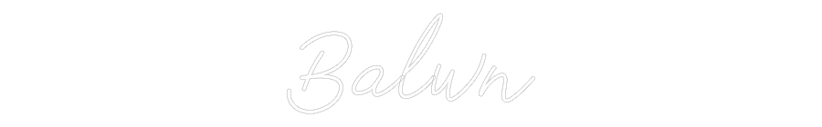 Neon personalizado: Balwn