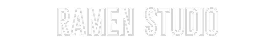 Neon personalizado: Ramen Studio