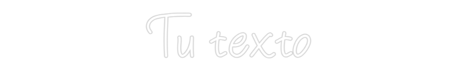 Neon personalizado: Tu texto