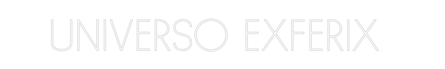 Neon personalizado: UNIVERSO EXFE...