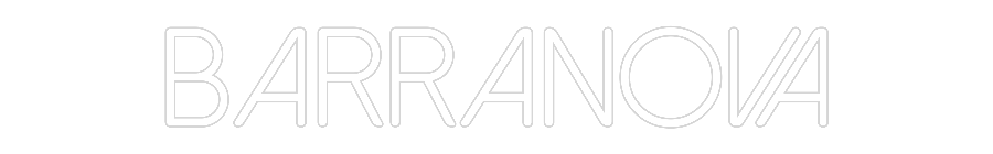 Neon personalizado: Barranova