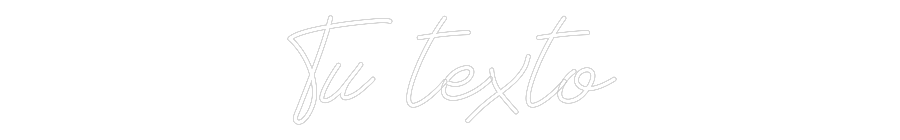 Neon personalizado: Tu texto