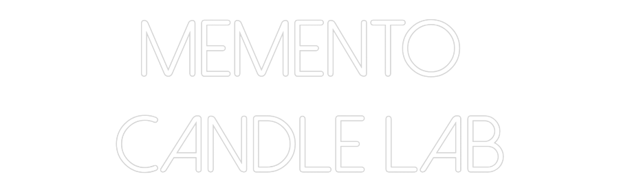 Neon personalizado: MEMENTO
CAN...