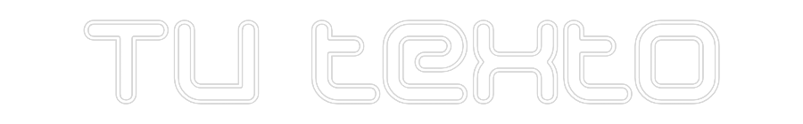 Neon personalizado: Tu texto