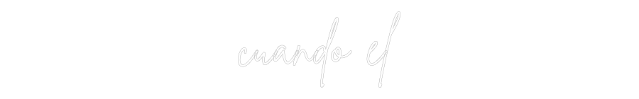 Neon personalizado: cuando el
