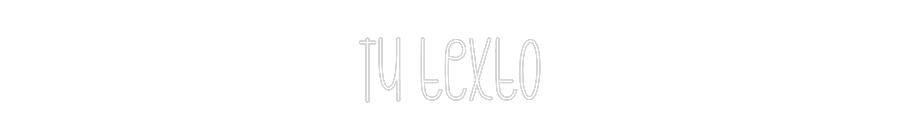Neon personalizado: Tu texto