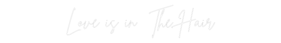 Neon personalizado: Love is in T...