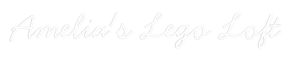 Neon personalizado: Amelia's Lego...