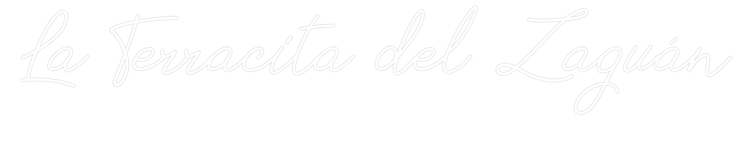 Neon personalizado: La Terracita ...