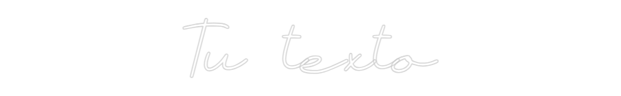 Neon personalizado: Tu texto