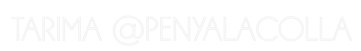 Neon personalizado: TARIMA @PENYA...