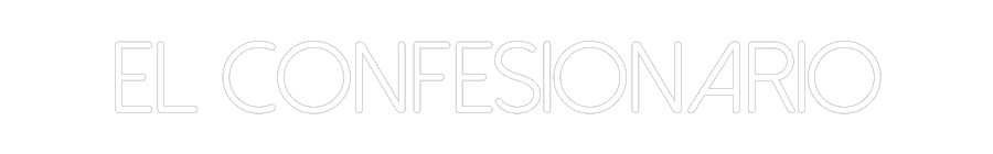 Neon personalizado: El confesiona...